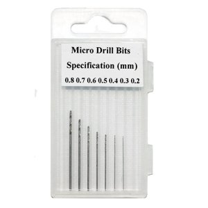 FINE-ART FA-520 - Drill bit set 0.2 - 0.8 mm