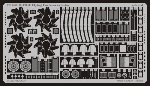 Go to product EDUARD 72468 - 1:72 B-17E/F exterior