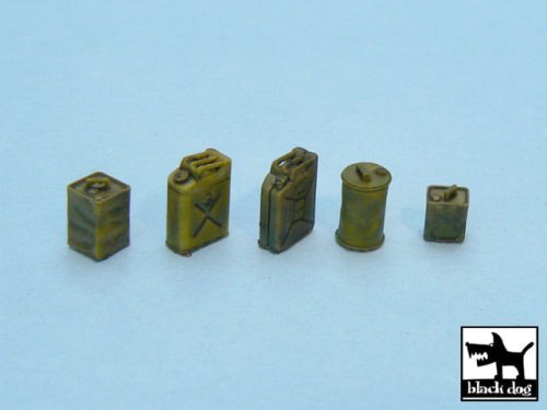 Go to product BLACK DOG T48017 - 1:48 Fuel Cans accessories set