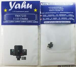 YAHU YMA7233 - 1:72 Polikarpov I-153 Chaika - Instrument Panel