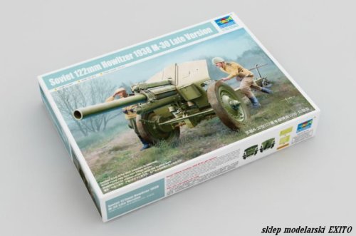 Go to product TRUMPETER 02344 - 1:35 Soviet 122mm Howitzer 1938 M-30 Late Version