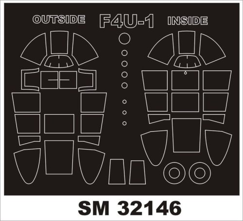Go to product MONTEX SM32146 - 1:32 F4U-1 Corsair