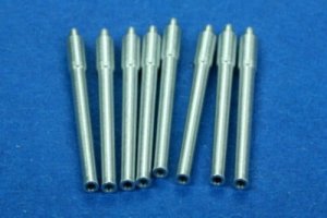 RB MODEL 350L10 - 1:350 Barrels 14" (356mm) L/45 (8 pcs) for Kongo , Ise , Fuso