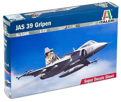 Go to product ITALERI 1306 - 1:72 Saab JAS 39 Gripen