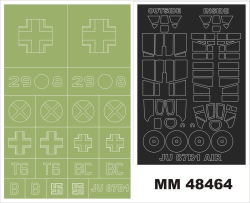 Go to product MONTEX MM48464 - 1:48 Junkers Ju 87B-1