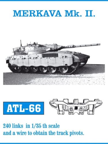 Go to product Friulmodel ATL-066 - 1:35 Merkava Mk. II metal tracks