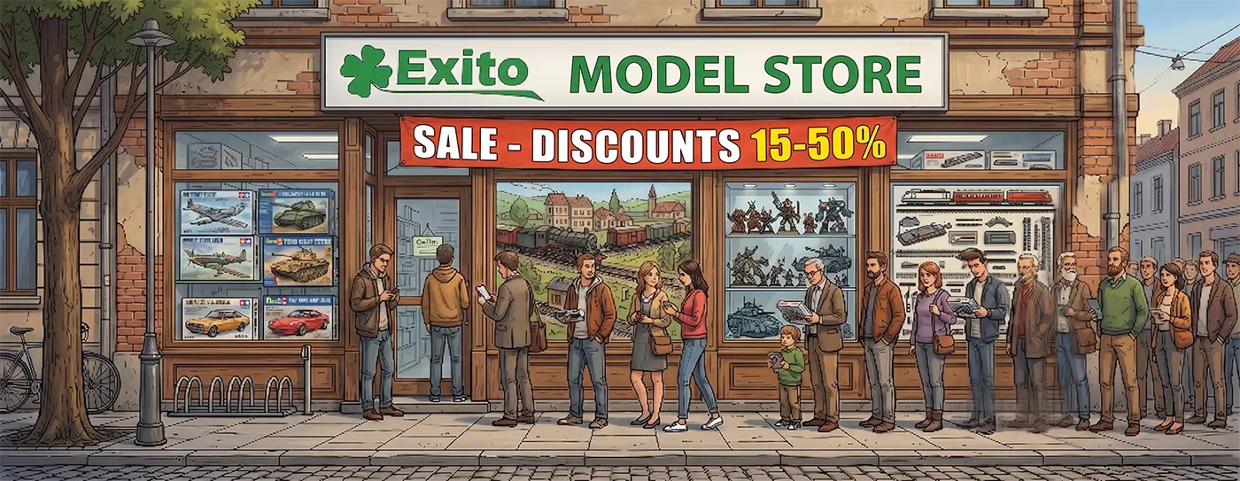 exito model store sale