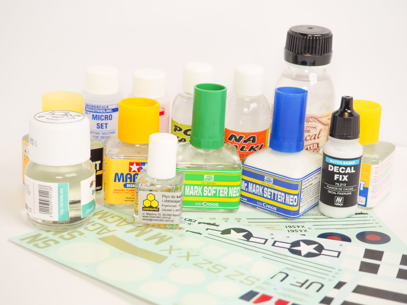 Decal solutions - model guide - Exito Model Store