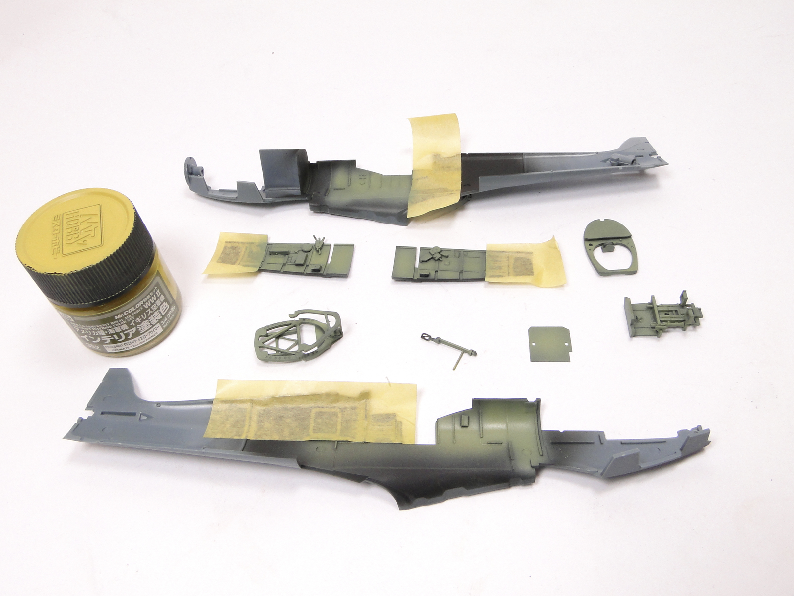 how to build a spitfire model step 10