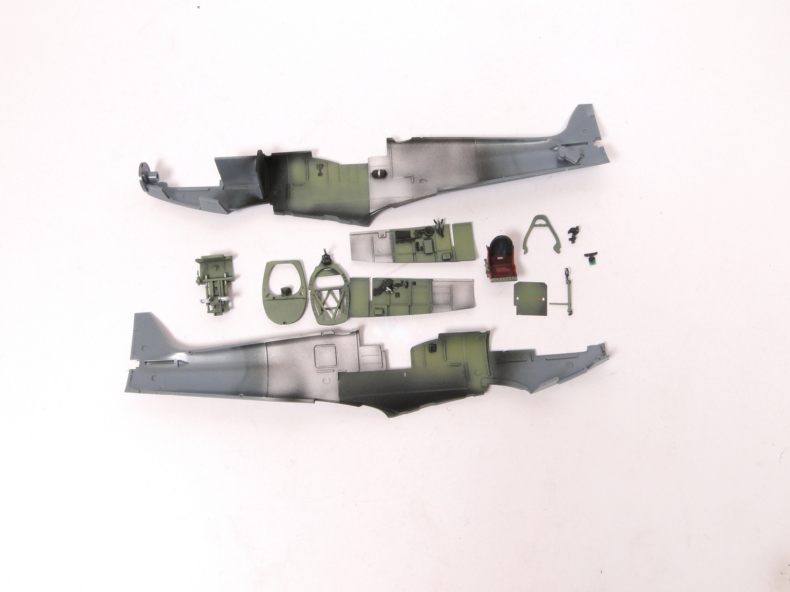 how to build a spitfire model step 15