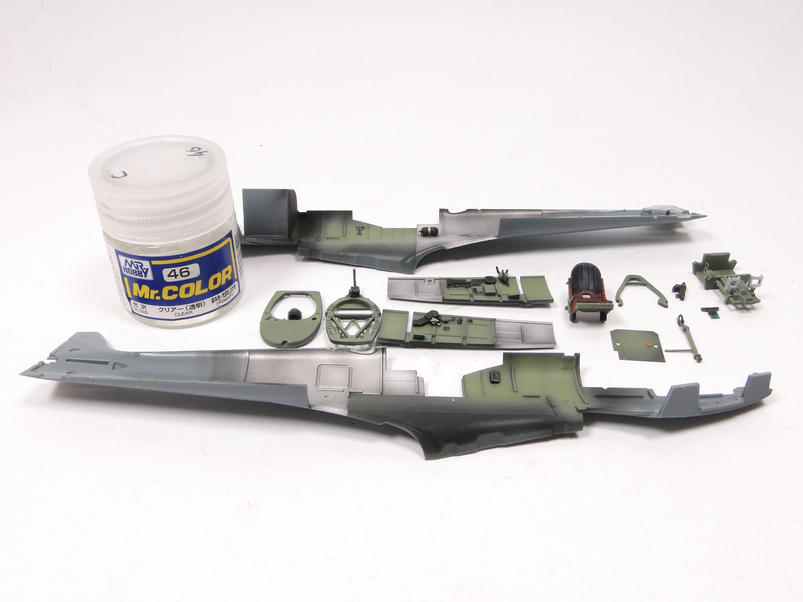 how to build a spitfire model step 14