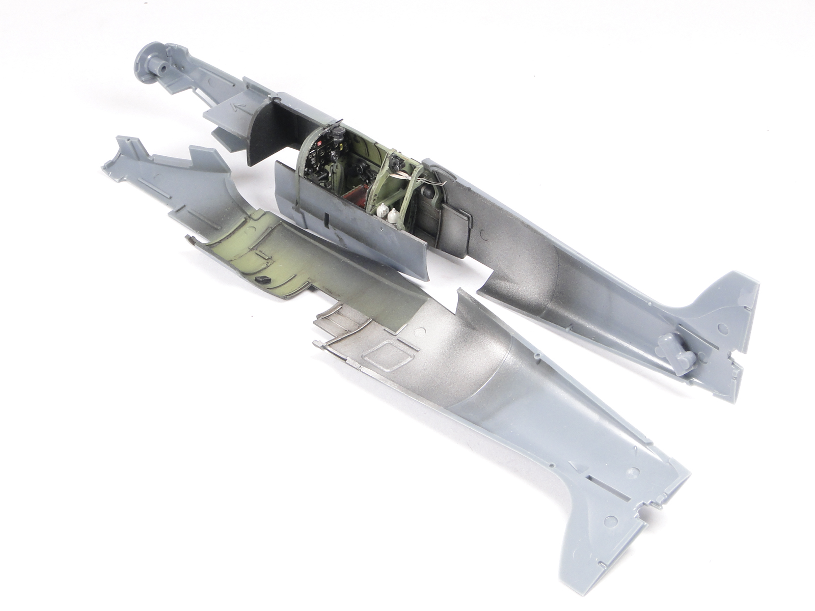 how to build a spitfire model step 22