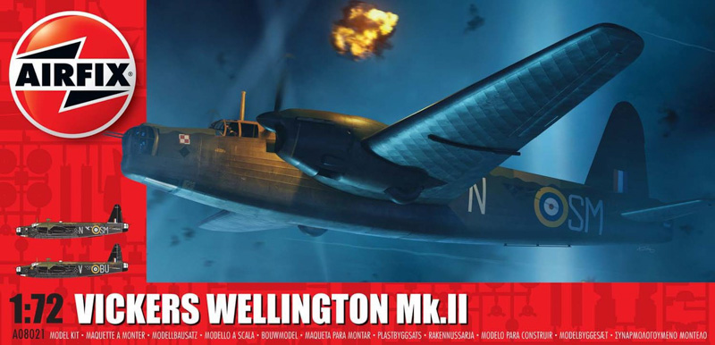 wellington bomber plastic model kit