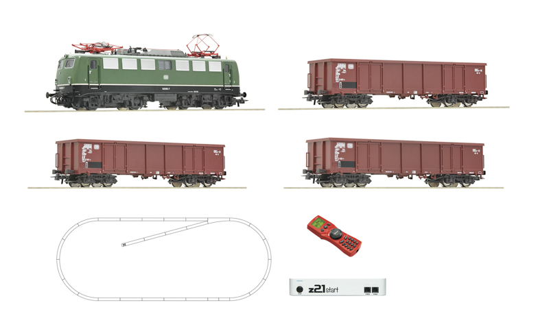 set of digital electrical model train roco