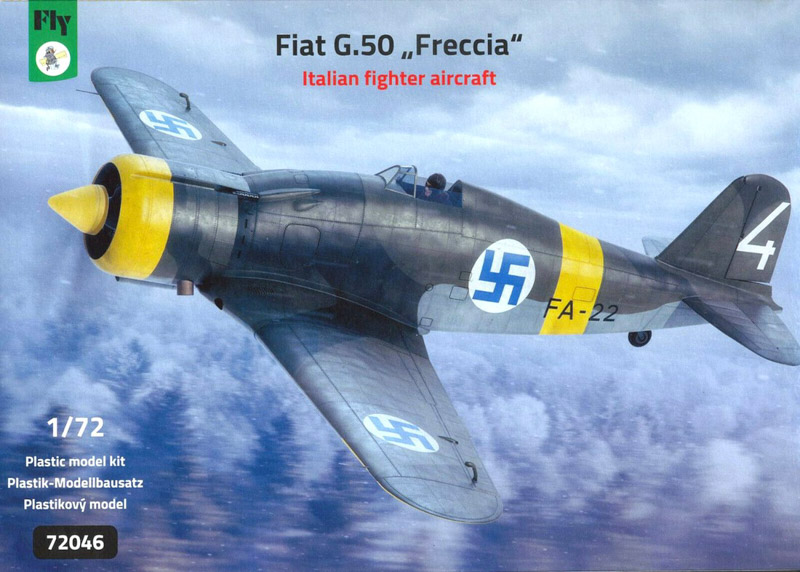 fiat g.50 aircraft model kit in scale 1/72
