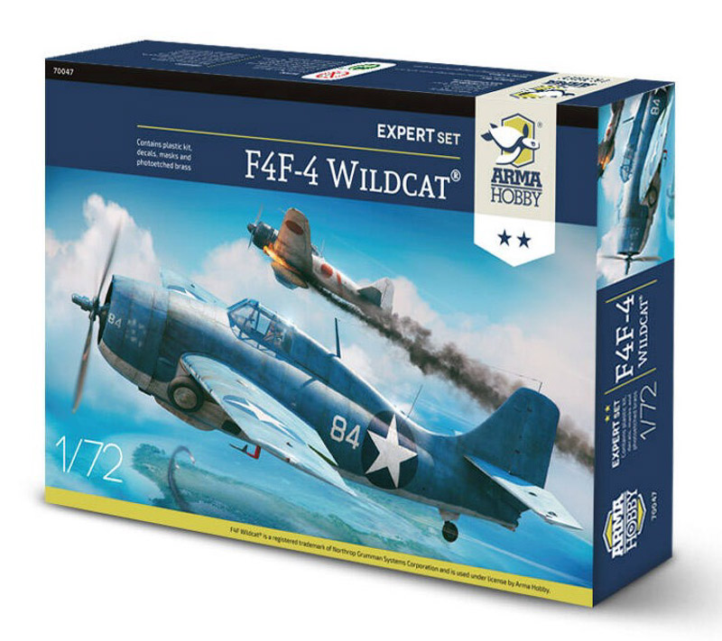 1/72 scale wildcat aircraft model kit