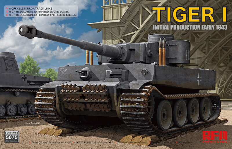 tiger tank plastic model kit