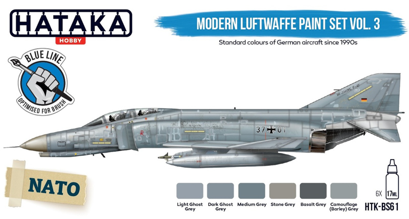 modern luftwaffe aircraft paint set