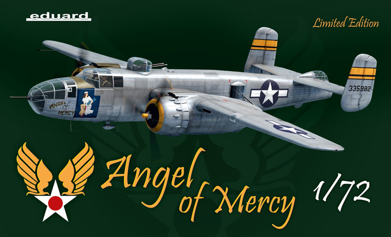 mitchell aircraft in scale 1/72 model kit