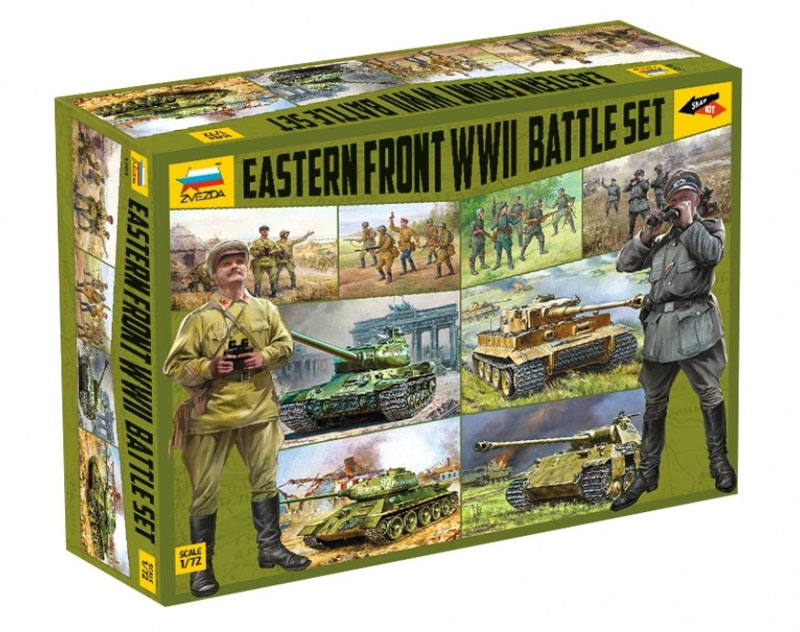 zestaw modeli pojazdów wojskowych z ii w.ś.