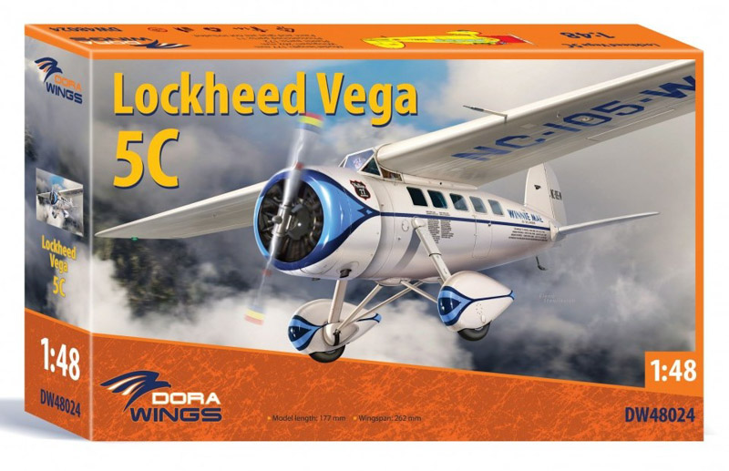lockheed vega scale aircraft kit