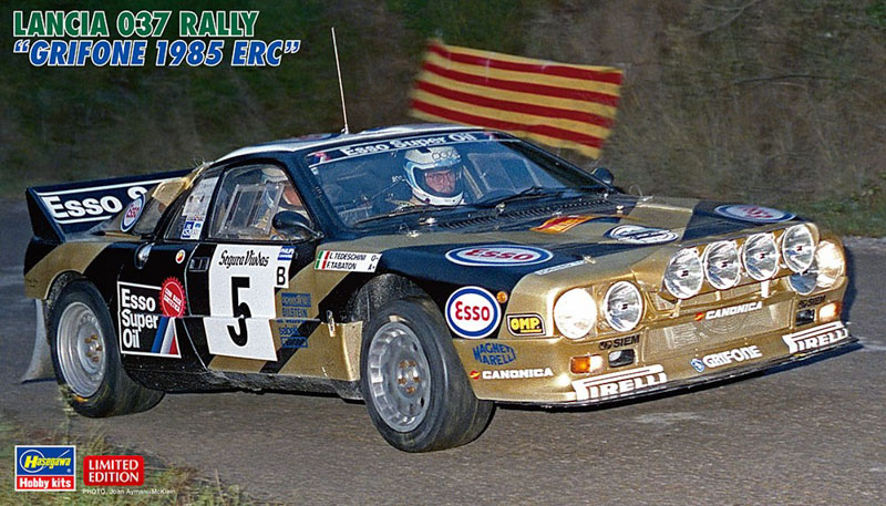 racing car model kit lancia 037