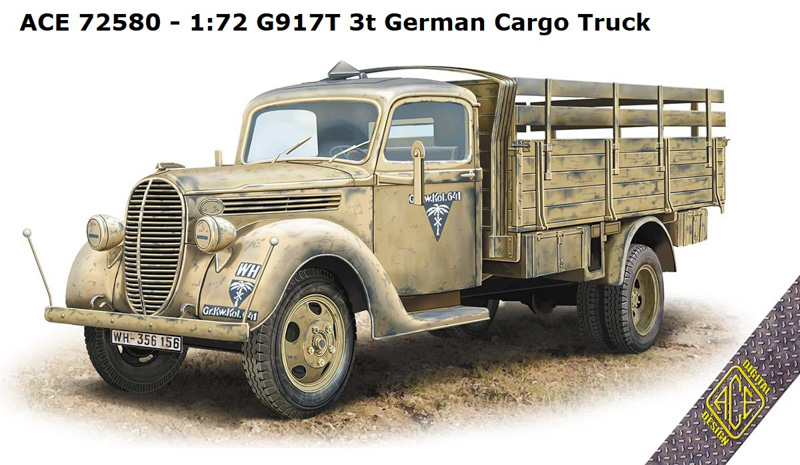 WWII german army truck model kit
