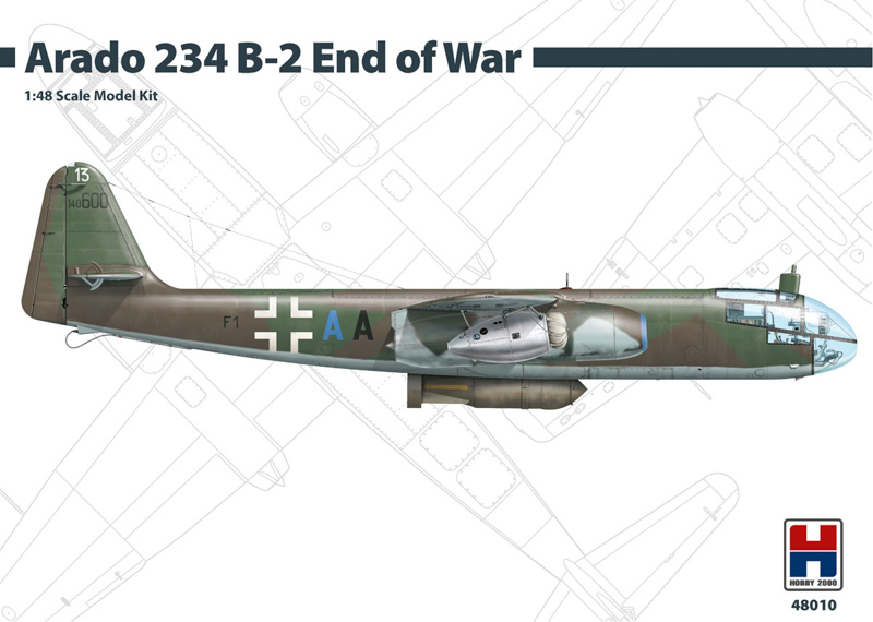 model kit aircraft arado 234