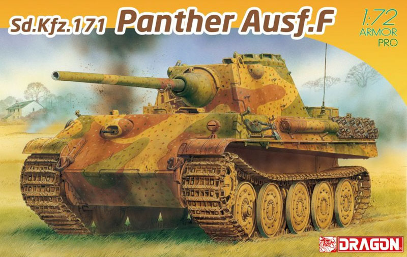 model pantery w skali 1/72 dragon