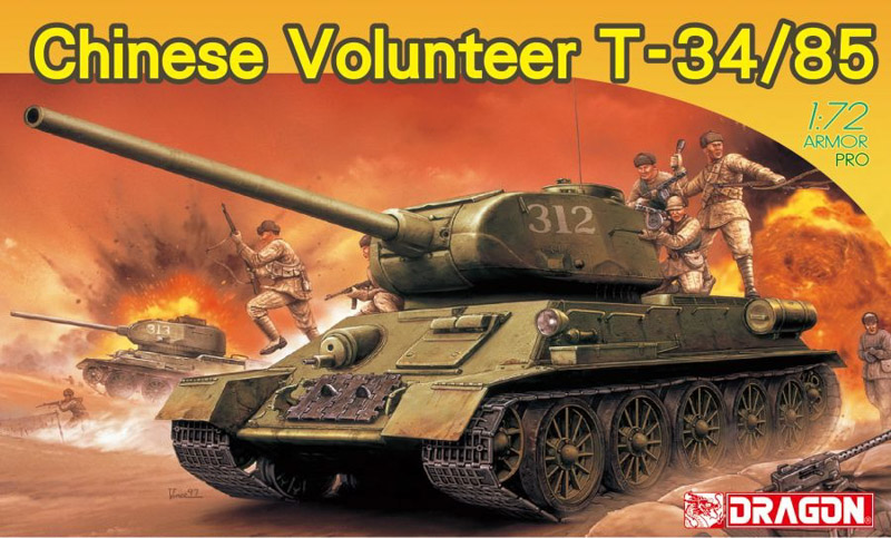 t-34 model plastikowy w skali 1/72