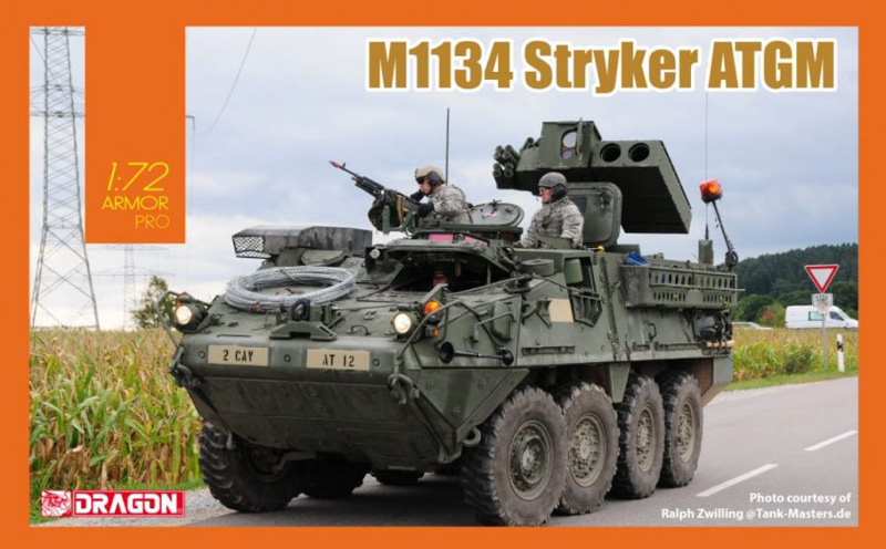 model do sklejania transportera stryker