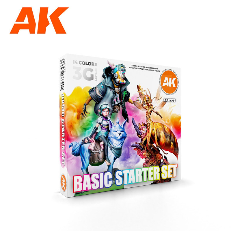 basic model paints set