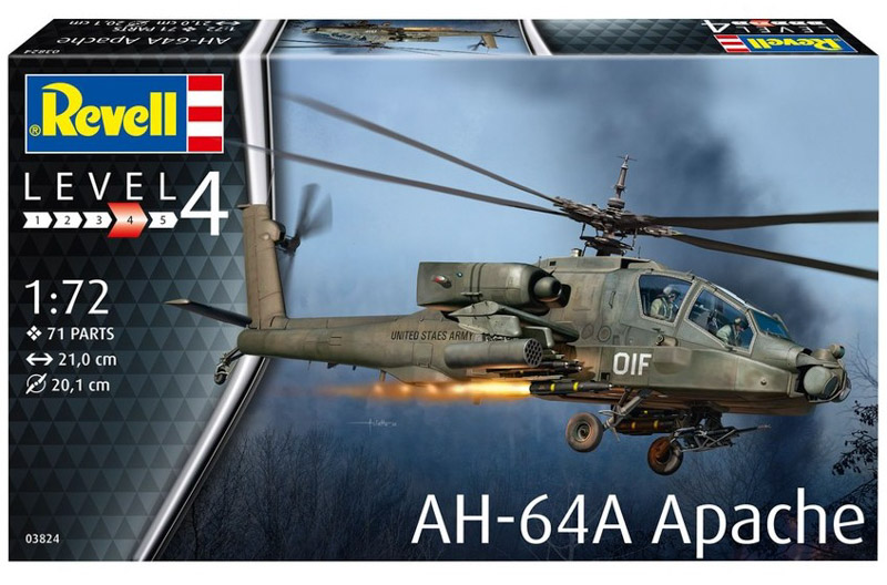 apache helicopter plastic model kit