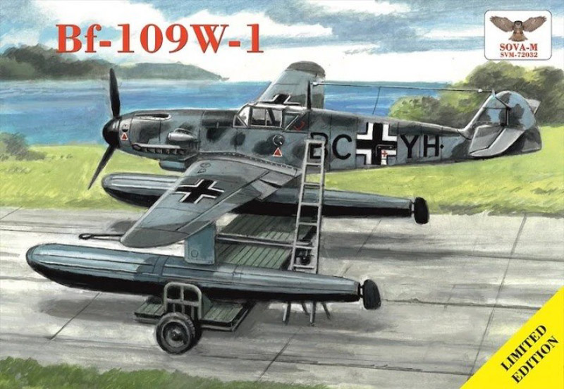 bf109w-1 scale plastic model kit