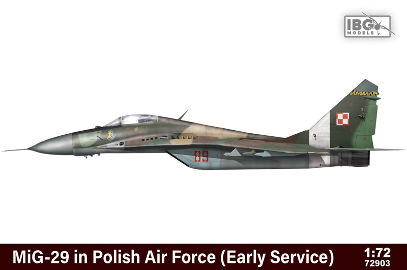 mig-29 aircraft scale plastic model kit