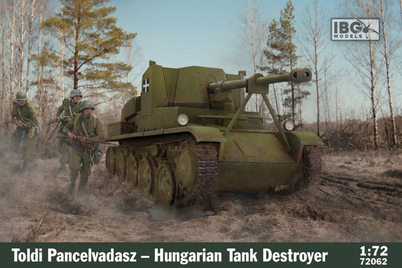 toldi tank destroyerscale plastic model kit