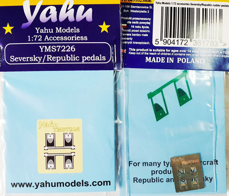 details for seversky aircrafts model kits