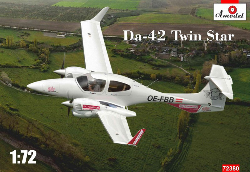 da-42 aircraft scale model kit