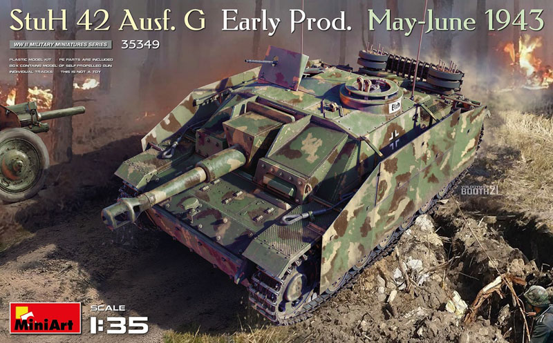stuh42 spg unassembled plastic model kit