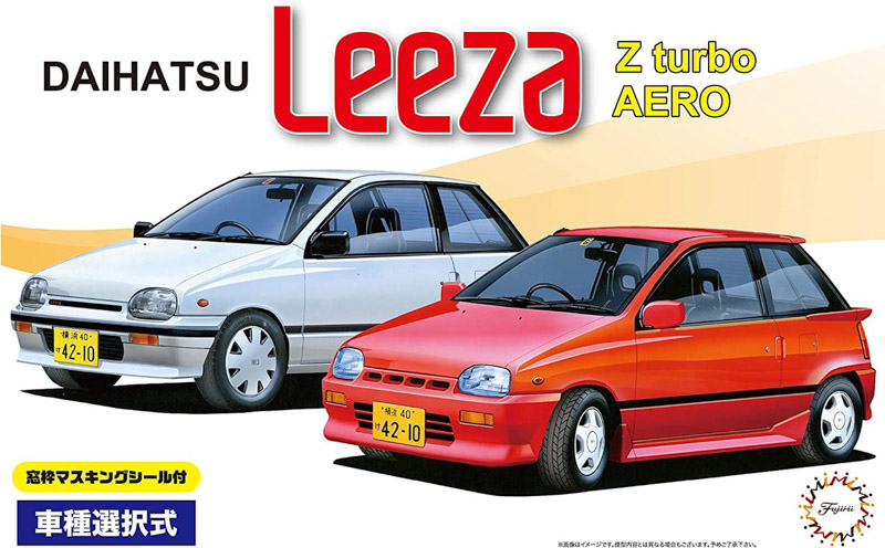 plastic scale car model kit Daihatsu Leeza