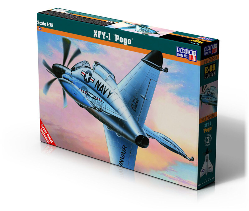 xfy-1 aircraft plastic model kit