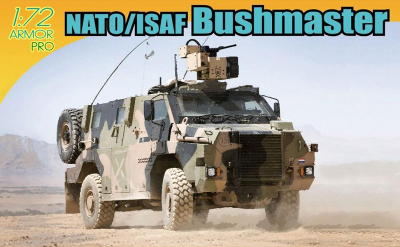 bushmaster armoured truck model kit