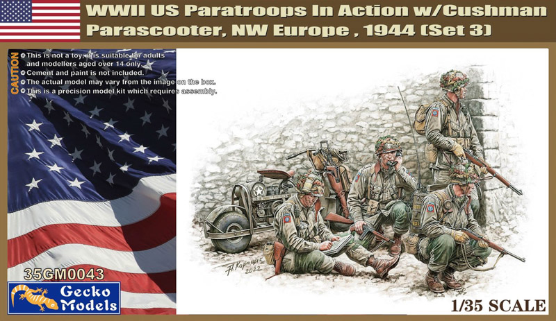 american paratroopers miniatures