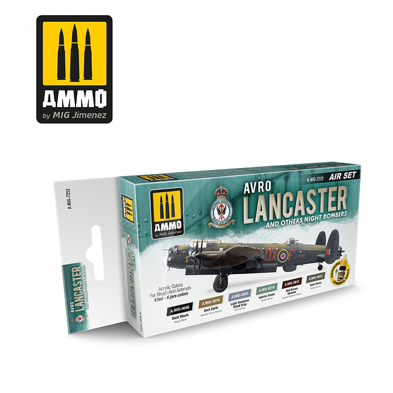 night bombers paint set