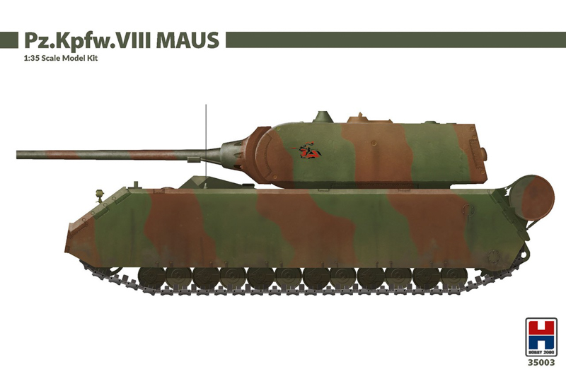 maus tank plastic model kit