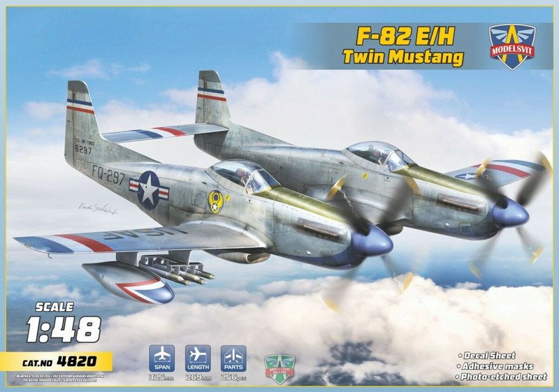 plastic aircraft kit twin mustang