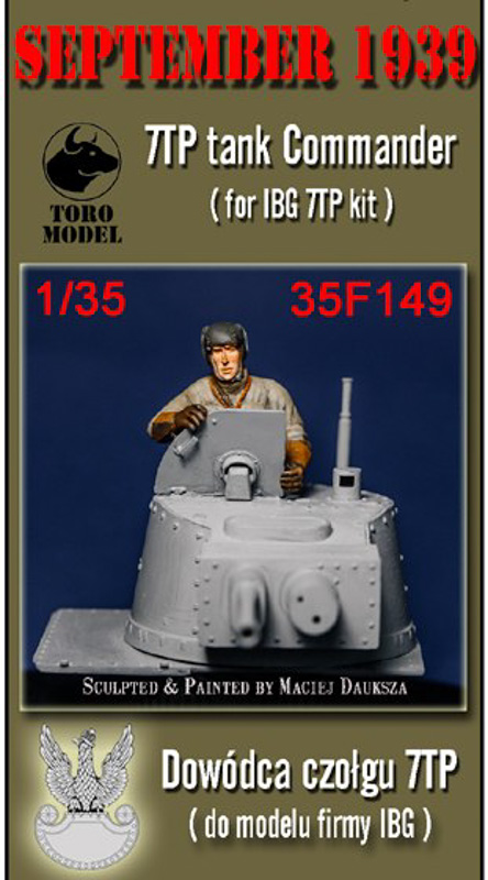 7tp tank commander figure
