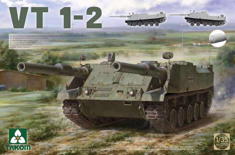 plastic model kit spg vt 1-2