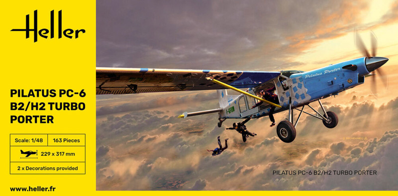 pilatus pc-6 aircraft model kit