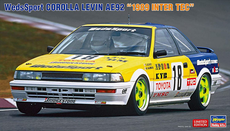 model samochodu corolla levin 1989